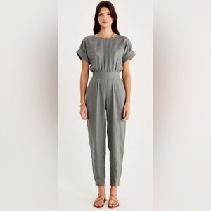 NWT Rumer Loulou Jumpsuit Color Fern in Large